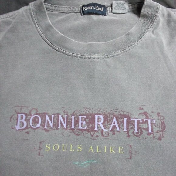Vintage Bonnie Raitt Souls Alike Tour 2005 T-Shirt - Picture 1 of 8